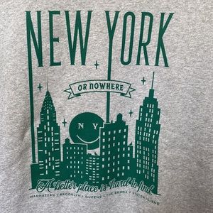 New York or nowhere crewneck